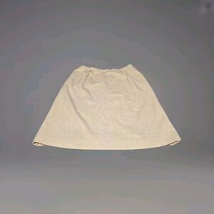 Vintage Dalton Wool/ Camel Hair A Line Skirt, Sz 18, Beige